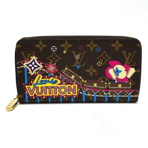 LOUIS VUITTON Monogram Vivienne Amusement Park Zippy Wallet - Picture 1 of 15